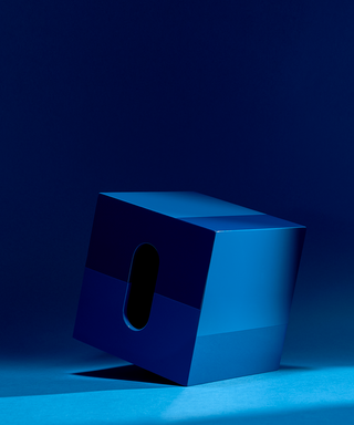 RB  Tissue Case Blue