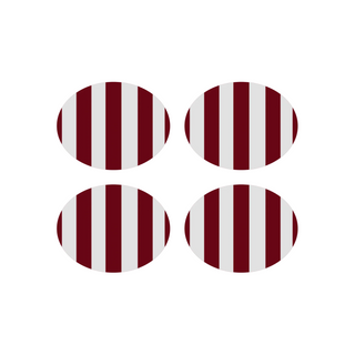 LP Placemat Red, Set of 4