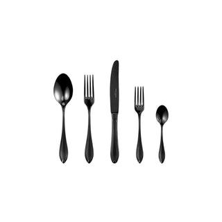 SC Black Cutlery Set Service for 4 (20pcs)