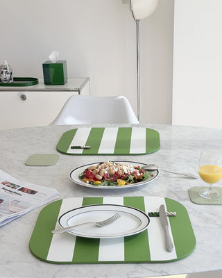 LP Placemat Square Olive Green