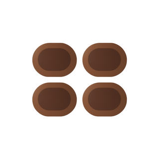 RB Placemat Brown, Set of 4