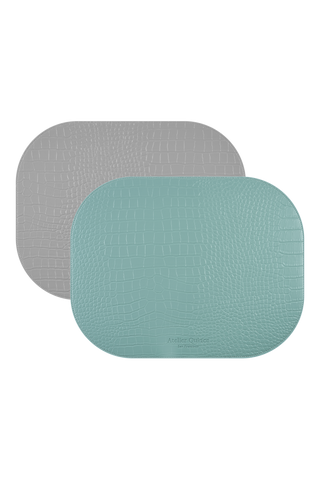 Autumn City Placemat — Light Blue / Cool Gray