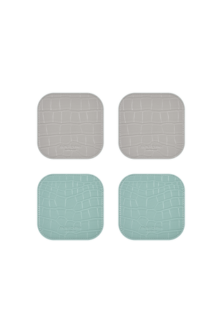 AC Coaster  Cool Gray & Light Blue (Reversible)