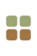 Sage Green & Mocha Beige