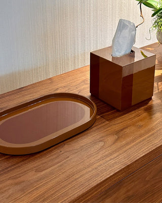 RB Tissue Case Brown