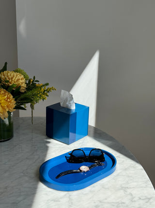 RB  Tissue Case Blue