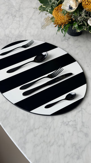 SC Black Cutlery Set Service for 2 (10pcs)