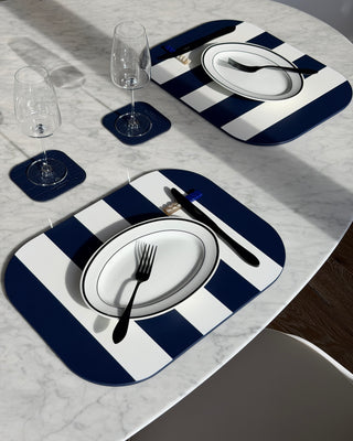 AC Coaster Navy & Charcoal (Reversible)