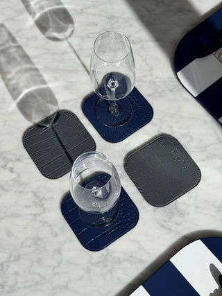 AC Coaster Navy & Charcoal (Reversible)
