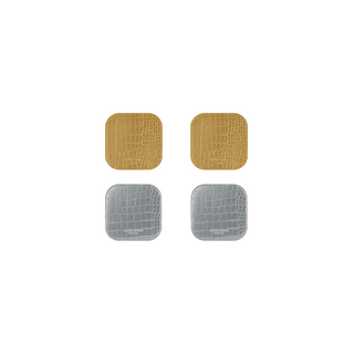 AC Coaster Gold & Silver (Reversible)