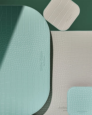 AC Coaster  Cool Gray & Light Blue (Reversible)